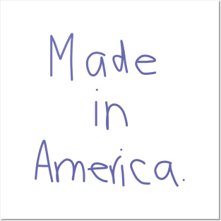 Two Words Made in America Posters and Art